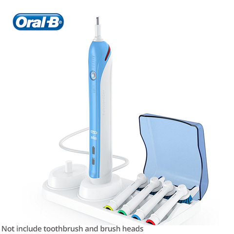 Oral B-soporte eléctrico para cepillo de dientes, tapa Base para cabezales de cepillo de dientes, Material TPE duradero ► Foto 1/5