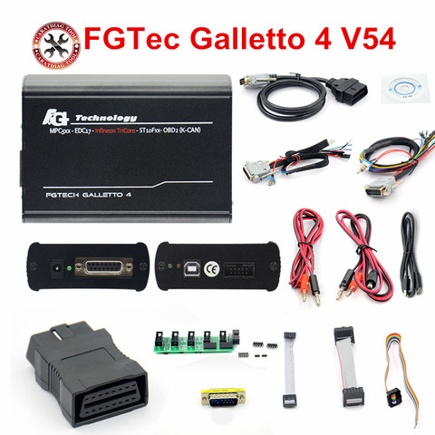 2022 novedad Fgtech Galletto 4 Master v54 Fgtech FG Tech Galletto 4 Master FGTech BS compatible con función BDM envío gratuito ► Foto 1/6