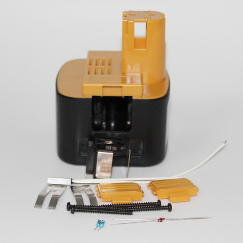 Taladro eléctrico herramientas eléctricas caja de plástico de la batería para Panasonic EY9200 EZ9200 EY9201 EY9108 12V 3.0Ah 2.0Ah 1.5Ah NI-MH NI-CD ► Foto 1/6