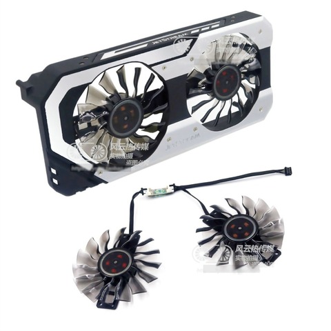 Nuevo Original para PALIT GTX1060 JETSTRREAM ventilador de enfriamiento de la tarjeta gráfica FD9015H12S DC12V 0.40A ► Foto 1/1