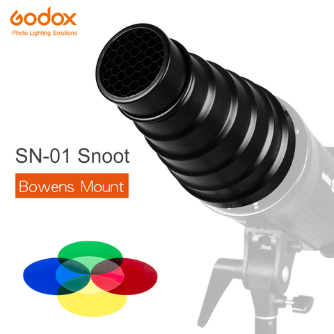 GODOX SN-01 Bowens montaje grande Snoot accesorios de luz de estudio profesional ► Foto 1/6