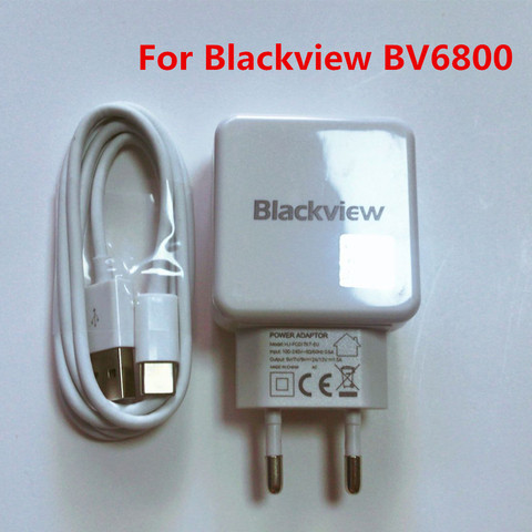 Adaptador USB para Blackview BV6800 PRO, cargador de viaje, enchufe europeo, adaptador de fuente de alimentación, para Blackview BV9600 ► Foto 1/4