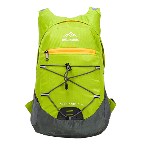 Mochila plegable ultraligera para adolescentes y niños, morral portátil de nailon impermeable para exteriores, senderismo, piel, X665A ► Foto 1/6