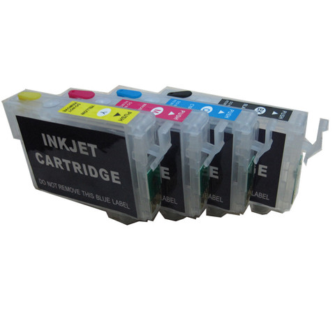 129 T1291 cartucho de tinta rellenable para epson Stylus SX230 SX235W SX420W SX425W SX430W SX435W SX438W SX440W SX445W SX525WD ► Foto 1/4