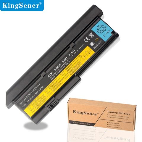 KingSener-batería para ordenador portátil nuevo, para Lenovo, IBM, ThinkPad X200, X200S, X201, X201I, 42T4834, 42T4535, 42T4543, 42T4650, 42T4534, 45N117 ► Foto 1/6