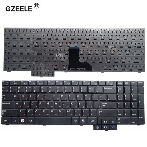 GZEELE-teclado de repuesto para ordenador portátil, para Samsung R525, R519, NP-R519, R719, NP-R719, R618, R538, P580, R528, R530, R717, Ruso ► Foto 1/6