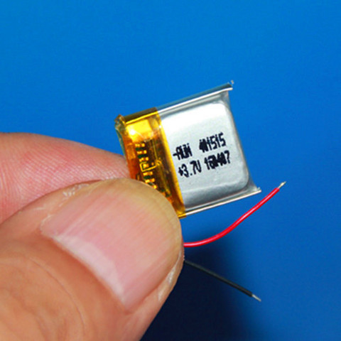 Mini tamaño Mini auriculares Bluetooth 401515 built in core 3,7 V Paquete de batería de polímero de litio batería de ion de litio recargable ► Foto 1/4