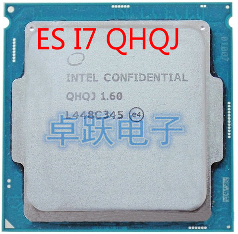 Versión de Ingeniería de INTEL I7 procesador ES QHQJ 1,6 GHZ QHVX QHQG Intel Skylake CPU interna de 1,6 gráficos HD530 ► Foto 1/1