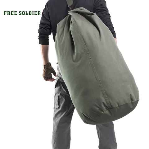 Soldado libre deportes al aire libre táctico 100L gran capacidad hombres mochila para camping, senderismo bolsa plegable ► Foto 1/1