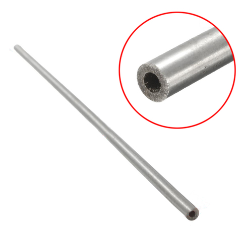 Tubo de acero inoxidable sin costura, tubo capilar de plata redondo OD de 4mm y 2mm de longitud ID de 250mm, 1 unidad, nuevo ► Foto 1/5