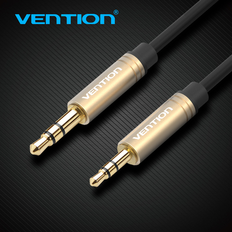 Vention-Cable auxiliar Jack de 3,5mm, convertidor de Audio de 2,5mm a 3,5mm, Cable adaptador macho a macho de 0,5 m, 1m, 1,5 m, 2m para altavoz de teléfono inteligente ► Foto 1/6