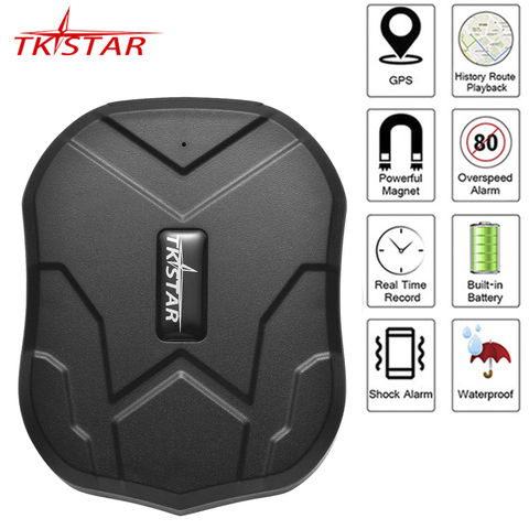 TKSTAR-Rastreador GPS para coche TK905, 5000mAh, 90 días de batería en espera, 2G, localizador, monitor de voz, imán impermeable, app web gratuita ► Foto 1/6
