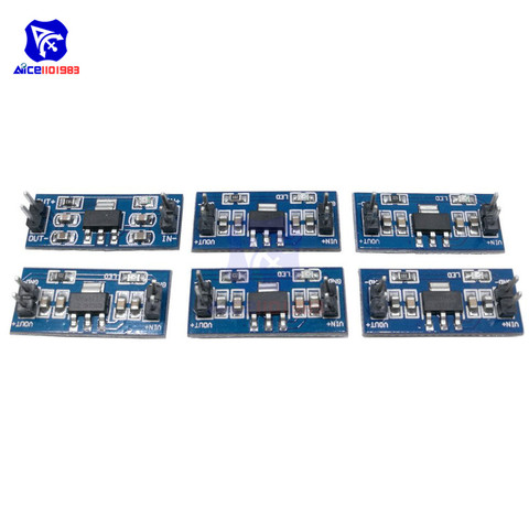 5 unids/lote SMD AMS1117 DC-DC convertidor reductor fuente de alimentación módulo CC 4,75-12 V a 1,2 V 1,5 V 1,8 V 2,5 V 3,3 V 5,0 V para Arduino ► Foto 1/6