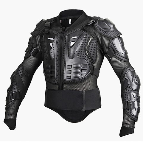 Nueva chaqueta de armadura de motocicleta para hombre MOTO cuerpo completo columna pecho protección Racing Gear chaquetas Motocross tortuga protectora ► Foto 1/6