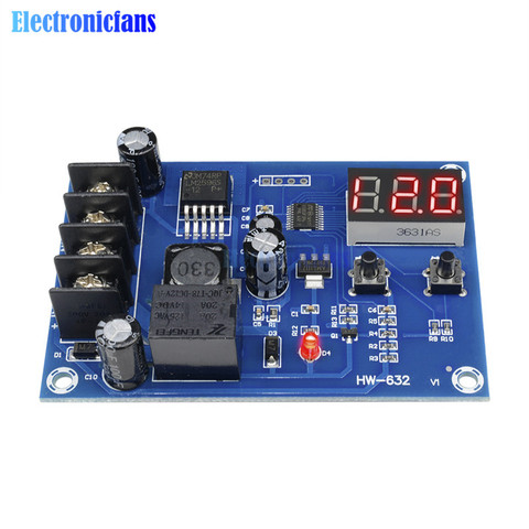 XH-M603 módulo de Control de carga Digital pantalla LED almacenamiento cargador de batería de litio Control Protección del interruptor Junta 12-24V ► Foto 1/1