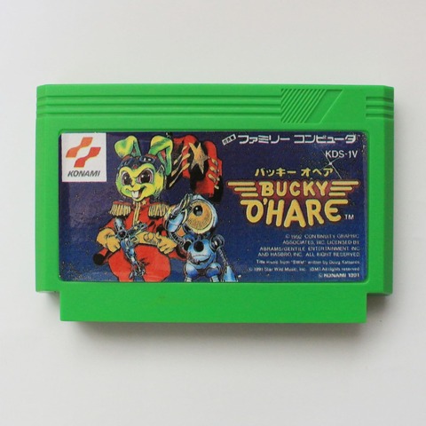 Bucky o'Hare-tarjeta de juego de 60 pines para jugador de juegos de 8 bits ► Foto 1/6