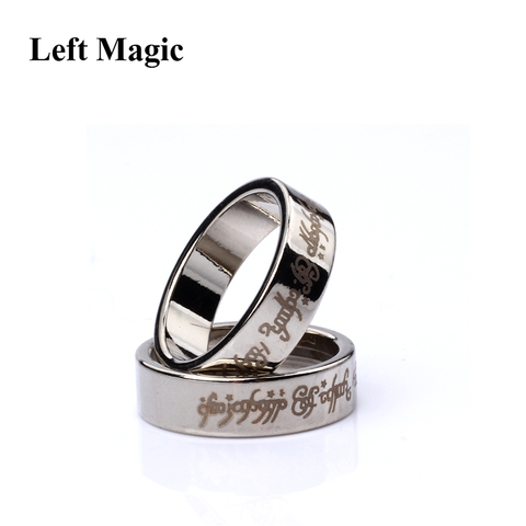 Anillo magnético de magia fuerte, anillo magnético, moneda, decoración de dedo de trucos, close up magie, magia B1036, 1 Uds. ► Foto 1/6