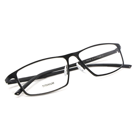 Gafas ópticas Reven P8184 de titanio para hombres de negocios gafas de prescripción para gafas de hombre de éxito gafas ► Foto 1/4