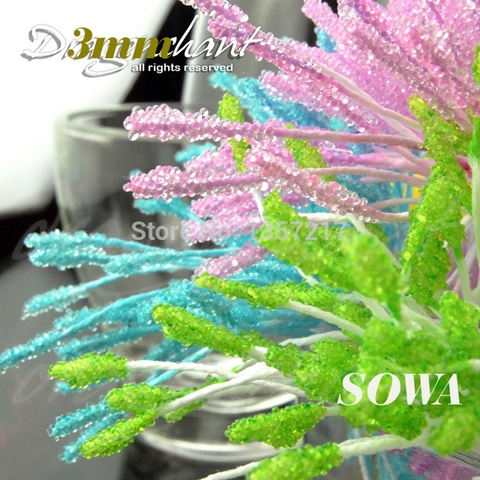 Estambre de flores de vidrio de 3mm, artesanía para decoración de bodas DIY, 288 unidades/lote ► Foto 1/6