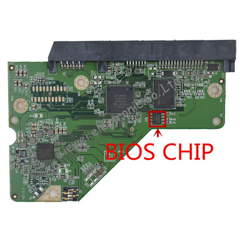 Placa lógica para WD10EZEX HDD PCB, número de placa: 2060-800039-001, 0 reseñas, 0 reseñas ► Foto 1/2