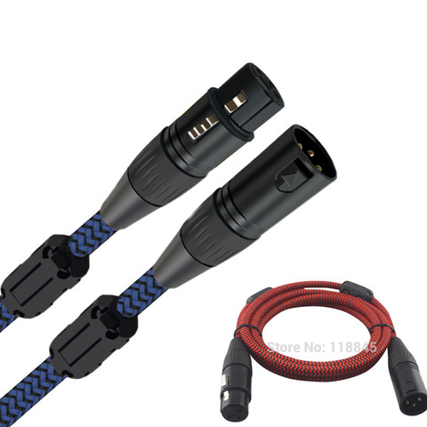 XLR macho a hembra (enchufe de 3 pines) cable de Audio para amplificador mezclador consolas de mezcla sistemas de altavoz Etapa 1 m 2 m 3 m 5 m 8 m ► Foto 1/1
