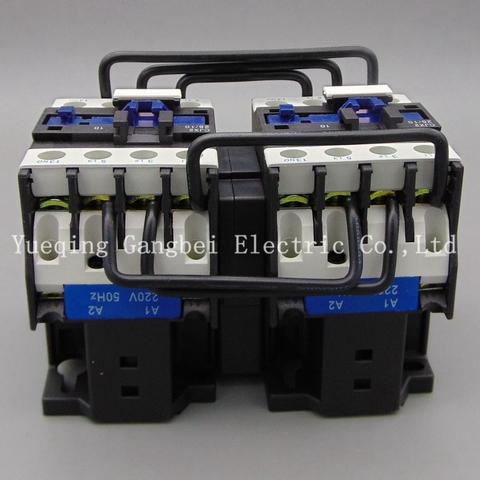 CJX2-1210N invertir contactor bloqueo mecánico contactor Tensión de 380 V 220 V 110 V 36 V 24 V ► Foto 1/1