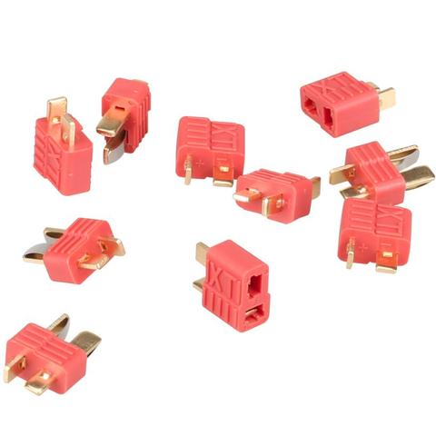 Enchufe en T antideslizante de nailon Deans t-connector Golden grip, enchufe en T antideslizante para batería RC LiPo ESC 30% de descuento, 50 par/lote ► Foto 1/1