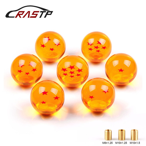 ¡Novedad! Pomo de palanca de cambios de Dragon Ball, pomo de cambio de 57mm de diámetro, acrílico de 1-7 estrellas para RS-SFN042 de coche Universal ► Foto 1/6