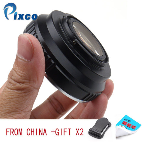Pixco para EOS-FX VELOCIDAD DE Reductor Focal adaptador de lente compatible para Canon para EOS EF lente traje para Fujifilm X Cámara ► Foto 1/5
