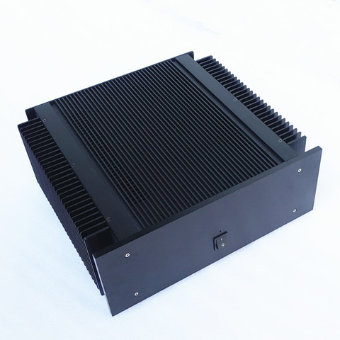 BRZHIFI BZ4015 doble radiador caja de aluminio para amplificador de potencia ► Foto 1/6