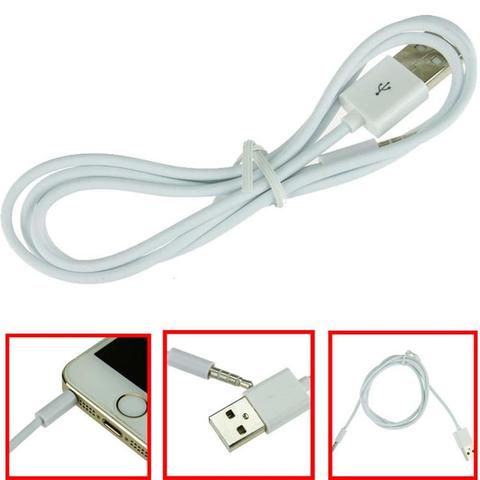 Conector de Audio auxiliar de 3,5mm a USB 2,0, Cable adaptador de Cable de Audio de carga macho, novedad ► Foto 1/6