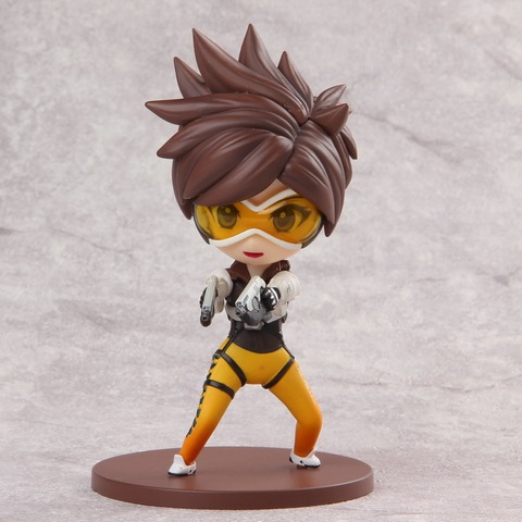 12 cm personaje del juego Mercy Tracer Widowmaker 5 