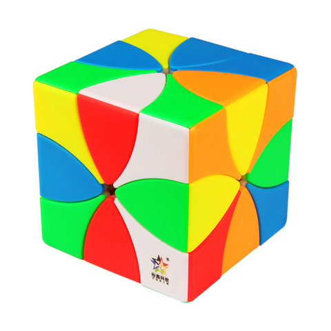 Yuxin-cubo mágico magnético de ocho pétalos, rompecabezas educativo profesional sin pegatinas, regalo, cubo mágico, juguetes para chico ► Foto 1/6