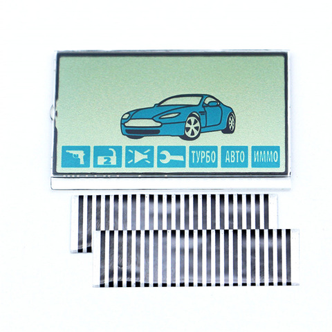 Versión para Rusia A61 pantalla Lcd Cable Flexible para Starline A61 diálogo LCD de dos vías de sistema de alarma para coche twage starline A61 lcd ► Foto 1/3