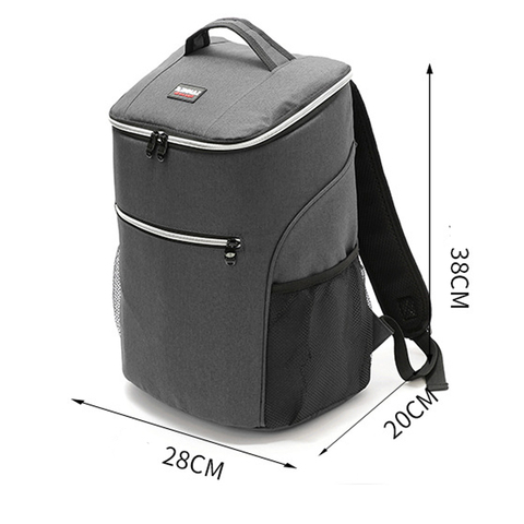 20L 600D oxford gran bolsa de refrigeración termo caja para almuerzo o pícnic aislamiento fresco mochila bolsa de hielo fresco portador bolsas de hombro térmicas ► Foto 1/6