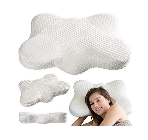 Almohada Cervical terapéutica para adultos, cojín especial de tracción para el cuello, reparación correctiva para el sueño ► Foto 1/1