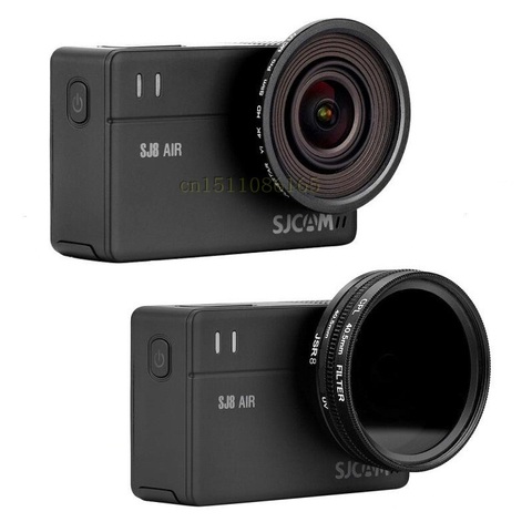 SJCAM SJ8 accesorios 40,5mm CPL filtro/filtro UV MC proteger tapa de lente cubierta protectora de lente para SJ8 Plus/Air/Pro Cámara de Acción ► Foto 1/6