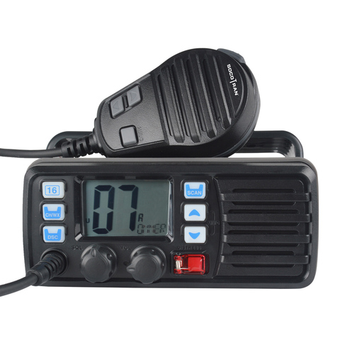 Walkie-talkie de banda marina VHF, transceptor de barco móvil de alta potencia de 25W, impermeable, Radio bidireccional integrada DSC RS-507M ► Foto 1/6