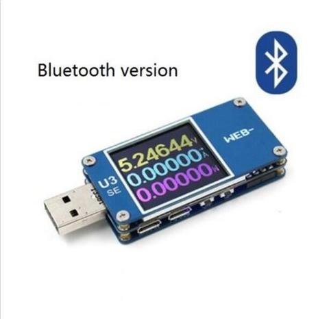 WEB-U3se Bluetooth USB PD voltaje amperímetro capacidad de tipo C ► Foto 1/1