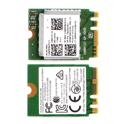 Mini tarjeta WIFI inalámbrica para interfaz NGFF, RTL8723BE, 2009-001, para HP, DELL, Asus ► Foto 1/6