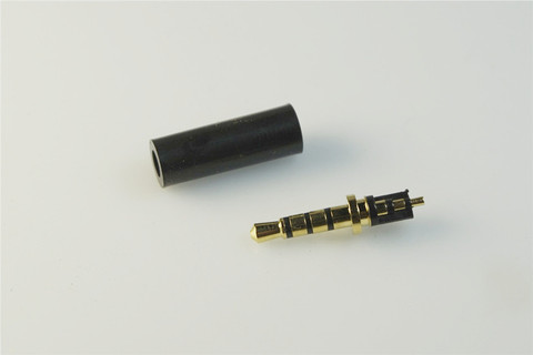 10 unids 2.5mm 4 audio estéreo enchufe Jack adaptador conector doble canal TRS micrófono ► Foto 1/1