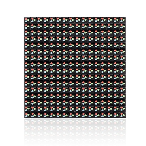 160*160mm P10 Color RGB Video letrero LED 1/4 modo de escaneo impermeable programable LED al aire libre para ► Foto 1/4