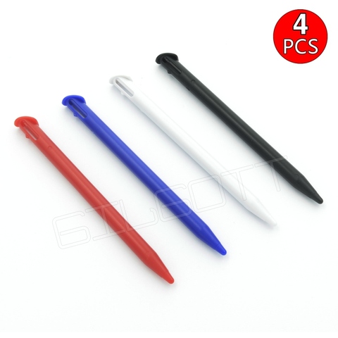 4 unids piezas Stylus Game Touch Pen para Nintendo 3DS XL NEW LL negro rojo azul blanco ► Foto 1/6