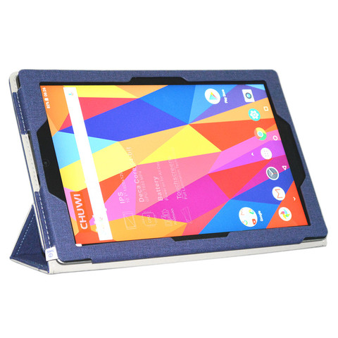 Funda de cuero Pu para CHUWI hipad X, soporte de alta calidad, para CHUWI hipad, Tablet, PC, funda protectora con regalos ► Foto 1/6