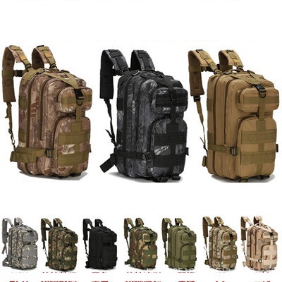 Nuevo Producto bolsa de pesca Unisex impermeable Oxford montañismo paquete al aire libre 3 Dsports mochila militar fans paquete táctico ► Foto 1/6