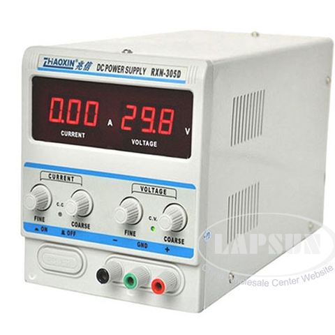 Zhaoxin RXN-305D 220 V-240 V AC lineal ajustable de conmutación fuente de alimentación 0 ~ 30 V 0 ~ 5A DC protección de circuitos ► Foto 1/6