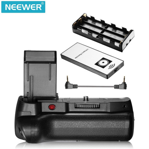 Neewer IR Control Empuñadura de batería Vertical funciona con batería de LP-E10 para Canon 1100D 1200D 1300D/Rebel T3 T5 T6 SLR cámara Digital ► Foto 1/6