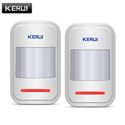 KERUI-Sensor PIR inalámbrico por infrarrojos con antena integrada, Detector de Sensor de movimiento PIR de 433MHz para sistema de alarma de Casa GSM PSTN ► Foto 1/5