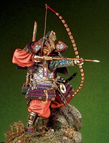 Samurai japonés generales (el último período Heian) 90 mm ► Foto 1/4