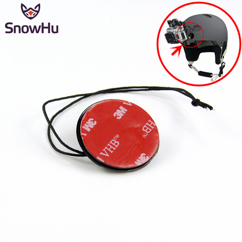 SnowHu para accesorios GoPro Seguridad seguro Correa correas con etiqueta de 3M para ir Pro Hero 9 8 7 6 5 Yi 4K Cámara GP21 ► Foto 1/6